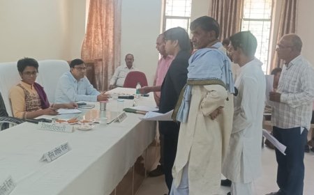 मुख्य विकास अधिकारी ने सुनी फरियाद