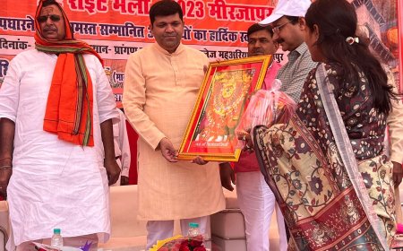 मिलेट ईट राइट मेला का कैबिनेट मंत्री आशीष पटेल ने किया उद्घाटन