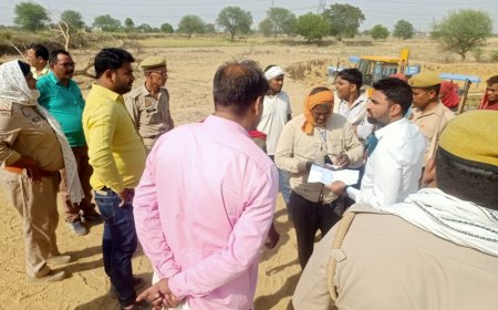 एसडीएम नेअवैध खनन में 1 जेसीबी, 12 ट्रैक्टर सीज कर पुलिस को सौंपा।