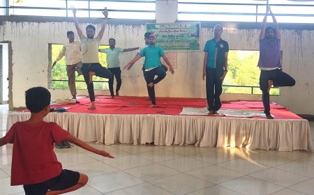 एपेक्स मेडिकल संस्थानों द्वारा योग प्रशिक्षण सप्ताह का किया गया अयोजन