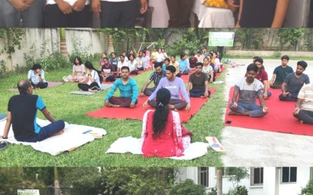एपेक्स ट्रस्ट मेडिकल संस्थानों द्वारा योग प्रशिक्षण सप्ताह का किया गया समापन