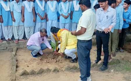 पौधरोपण से ही सुरक्षित रहेगा मानव जीवन - गौरव श्रीवास्तव