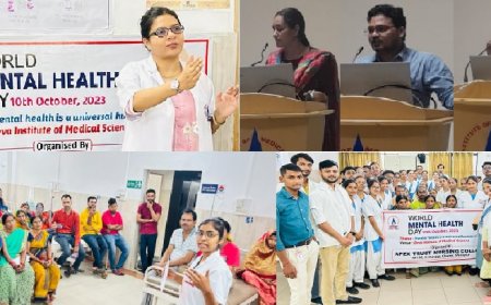एपेक्स इंस्टीट्यूट में विश्व मानसिक स्वास्थ्य दिवस पर जागरूकता कार्यशाला का आयोजन